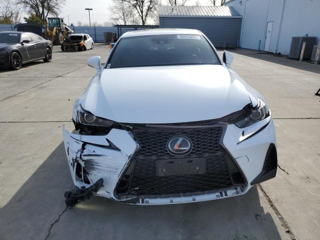 JTHBA1D26J5064473 - 2018 LEXUS IS300 300 WHITE photo 5