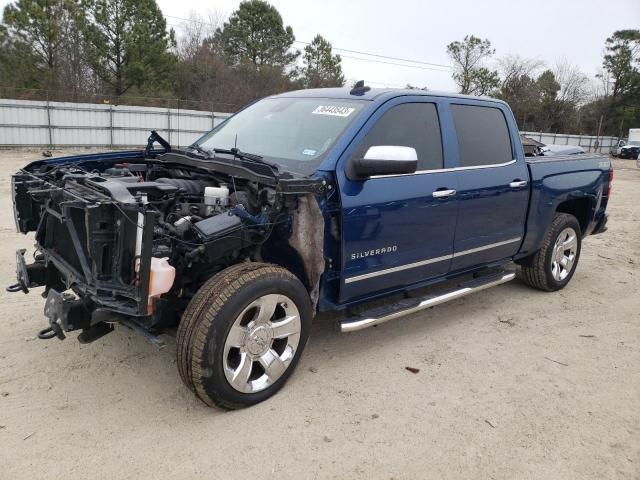 3GCPCSEJ8FG416658 - 2015 CHEVROLET SILVERADO C1500 LTZ BLUE photo 1