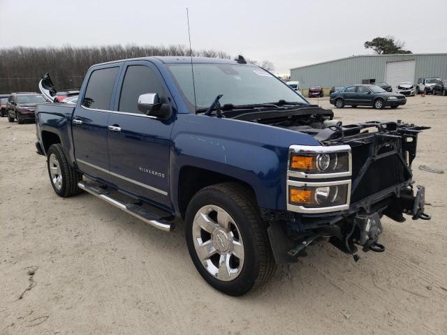 3GCPCSEJ8FG416658 - 2015 CHEVROLET SILVERADO C1500 LTZ BLUE photo 4