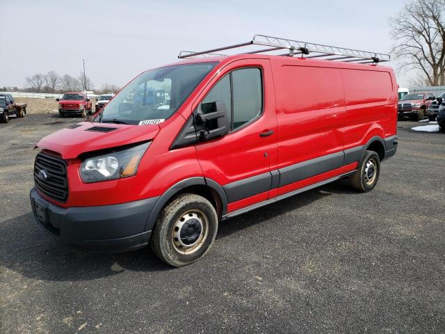 1FTNR2ZG8FKB00156 - 2015 FORD TRANSIT T-250 RED photo 1