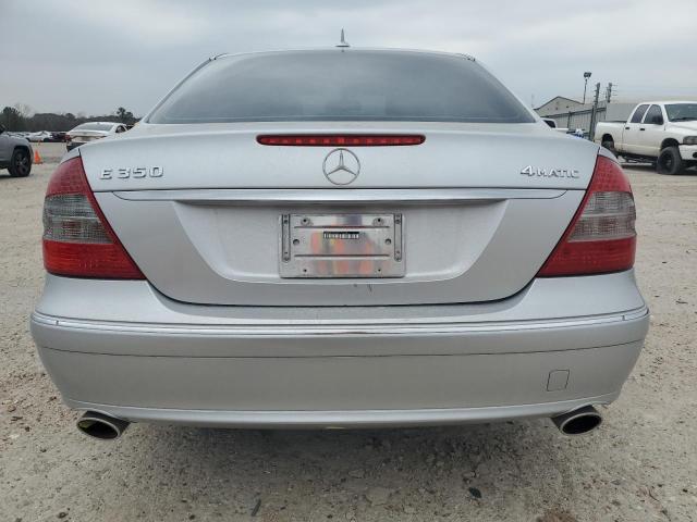 WDBUF87X97B150560 - 2007 MERCEDES-BENZ E 350 4MATIC SILVER photo 6