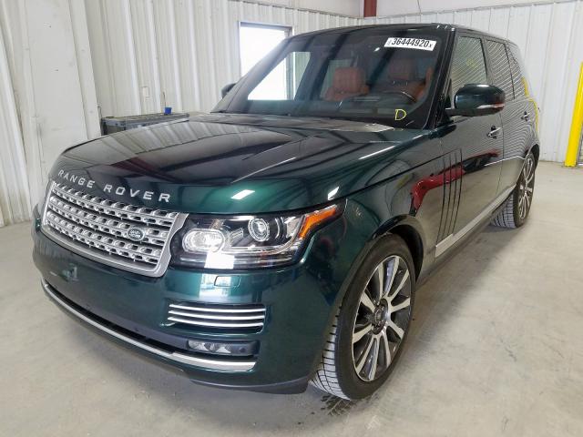 SALGV2EF6GA245634 - 2016 LAND ROVER RANGE ROVER AUTOBIOGRAPHY  photo 2