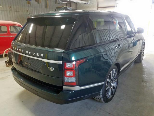 SALGV2EF6GA245634 - 2016 LAND ROVER RANGE ROVER AUTOBIOGRAPHY  photo 4