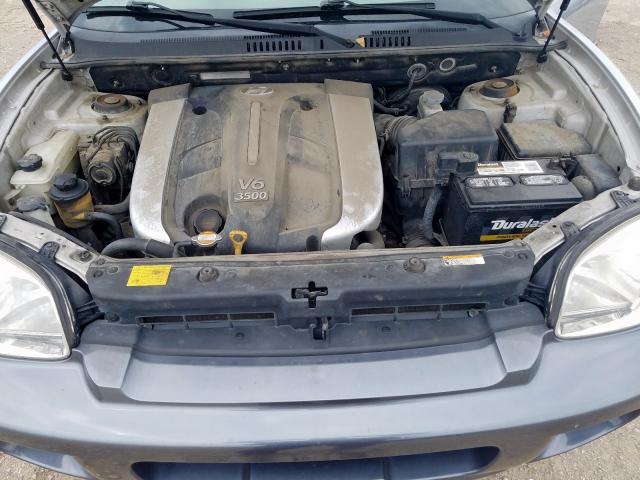 KM8SC13E66U059130 - 2006 HYUNDAI SANTA FE GLS  photo 7