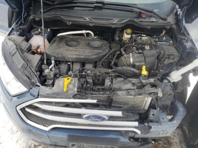 MAJ6S3GL6NC462094 - 2022 FORD ECOSPORT SE BLUE photo 11