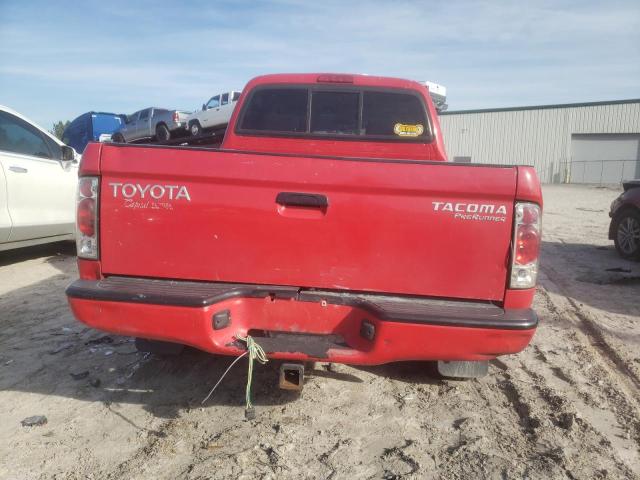 5TEGM92N12Z060792 - 2002 TOYOTA TACOMA DOUBLE CAB PRERUNNER RED photo 6