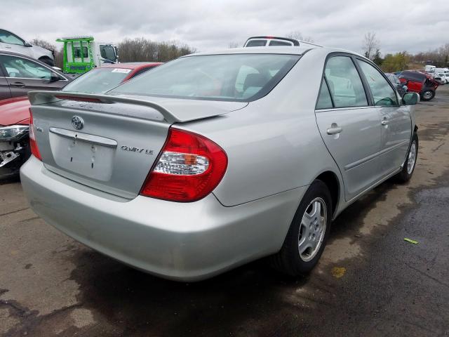 4T1BF32K23U555662 - 2003 TOYOTA CAMRY LE  photo 4