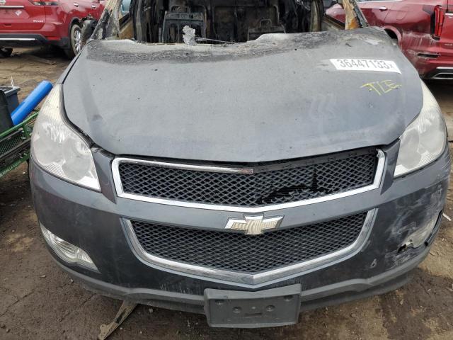 1GNKVFED1CJ354737 - 2012 CHEVROLET TRAVERSE LS GRAY photo 11