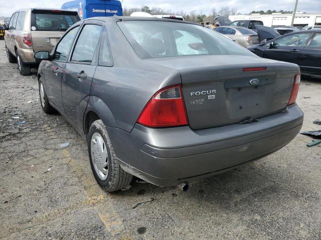 1FAFP34N77W211481 - 2007 FORD FOCUS ZX4 GRAY photo 2