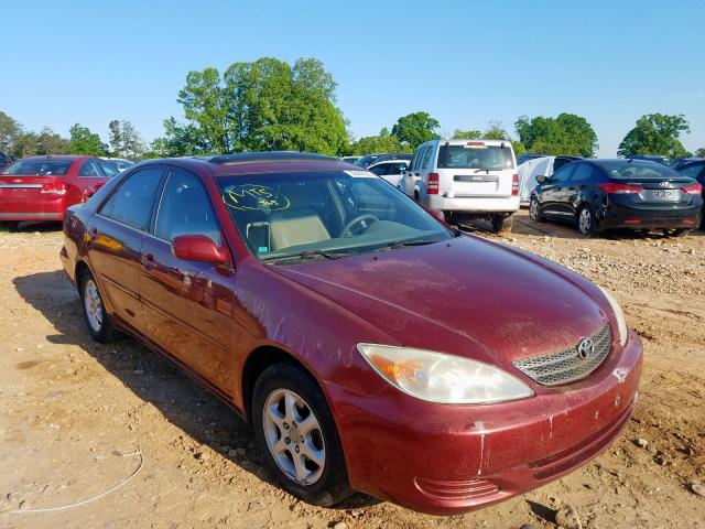 4T1BE32K62U097982 - 2002 TOYOTA CAMRY LE  photo 1