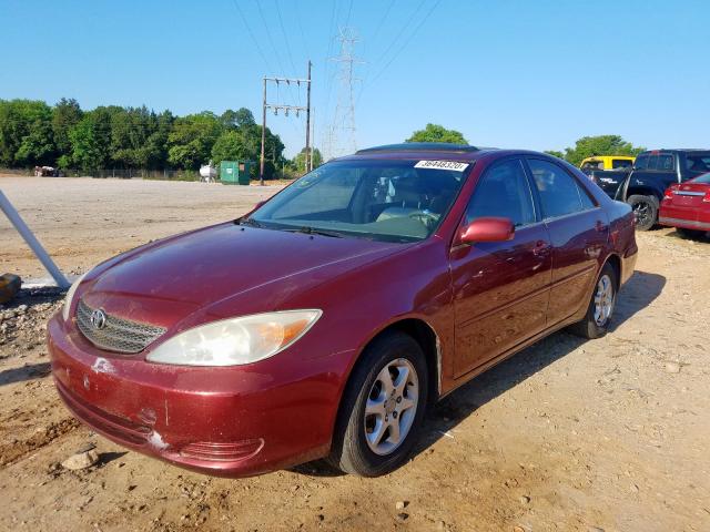 4T1BE32K62U097982 - 2002 TOYOTA CAMRY LE  photo 2