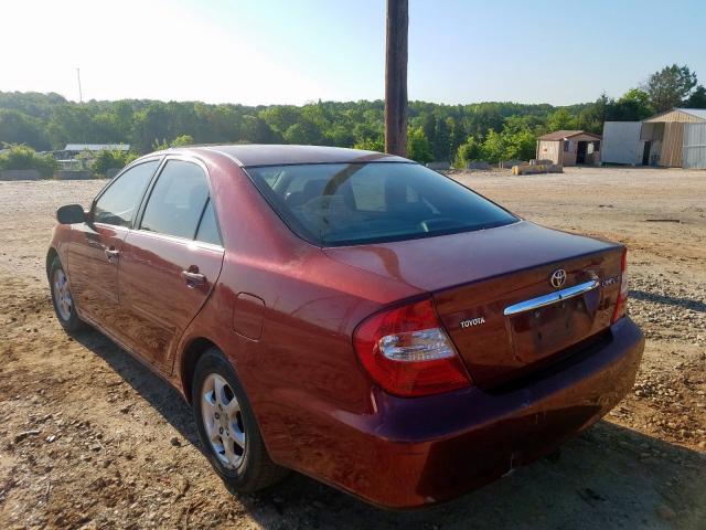 4T1BE32K62U097982 - 2002 TOYOTA CAMRY LE  photo 3