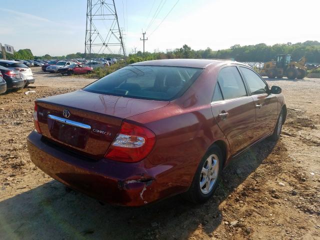 4T1BE32K62U097982 - 2002 TOYOTA CAMRY LE  photo 4