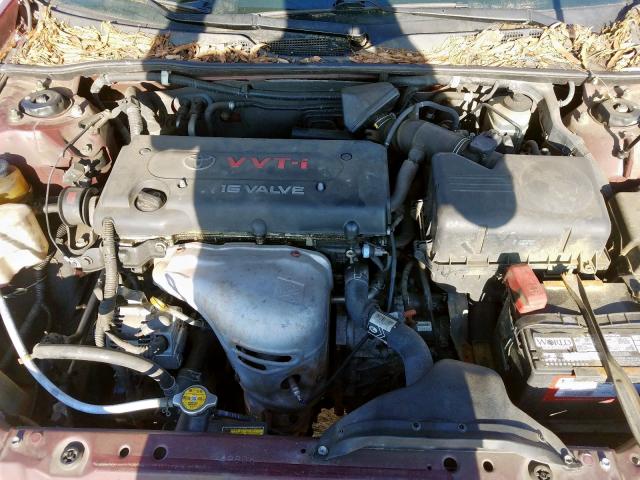 4T1BE32K62U097982 - 2002 TOYOTA CAMRY LE  photo 7