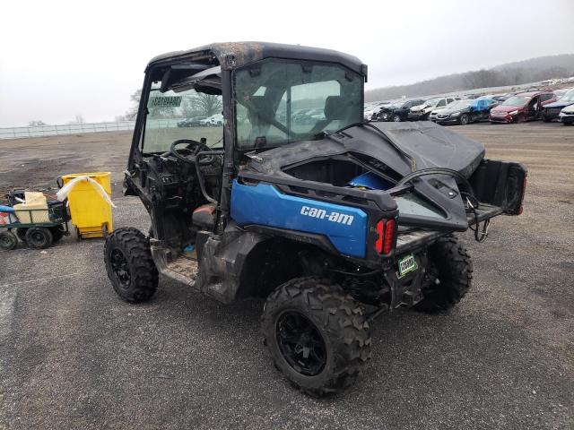 3JBUVAX43NK001602 - 2022 CAN-AM DEFENDER LIMITED CAB HD10 BLUE photo 3