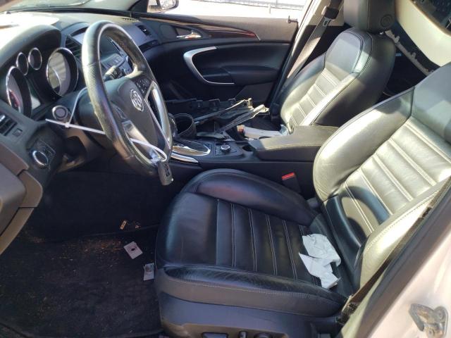 2G4GV5GV9D9224471 - 2013 BUICK REGAL GS Ақ фото 7