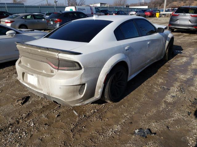 2C3CDXGJ0NH216785 - 2022 DODGE CHARGER SCAT PACK WHITE photo 3