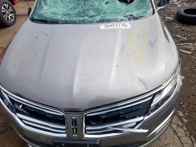 5LMCJ3D97HUL04976 - 2017 LINCOLN MKC RESERVE  photo 7