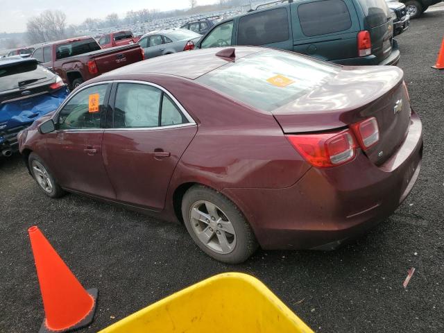 1G11C5SL8FF183534 - 2015 CHEVROLET MALIBU 1LT ბურგუნდია ფოტო 2