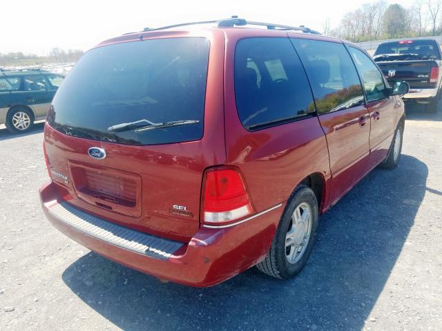 2FMZA52255BA73995 - 2005 FORD FREESTAR SEL  photo 4