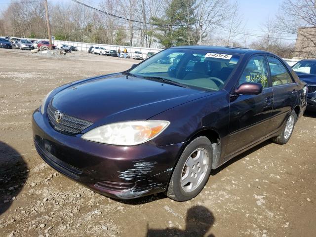 4T1BE32K02U534651 - 2002 TOYOTA CAMRY LE  photo 2