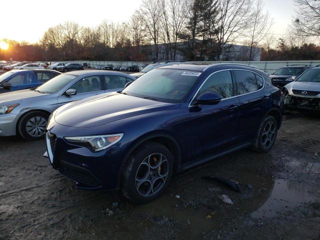 ZASFAKBN0J7B84237 - 2018 ALFA ROMEO STELVIO TI BLUE photo 1