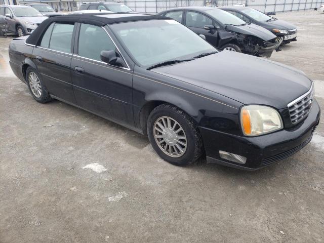 1G6KE57Y34U115275 - 2004 CADILLAC DEVILLE DHS BLACK photo 4