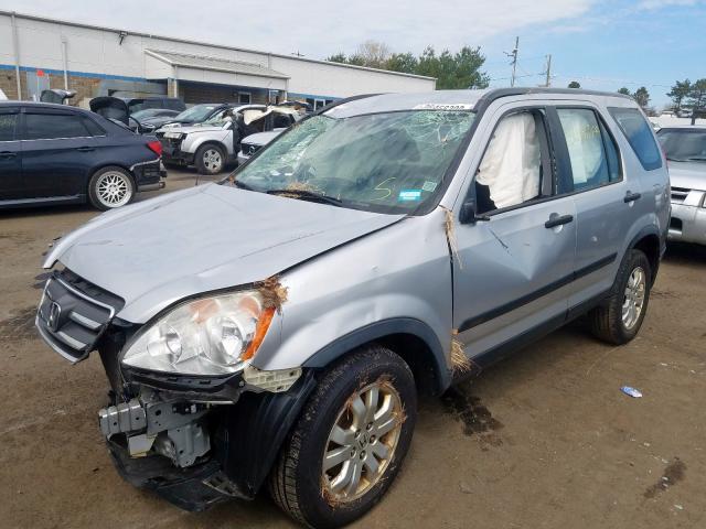 JHLRD78566C046947 - 2006 HONDA CR-V LX  photo 2