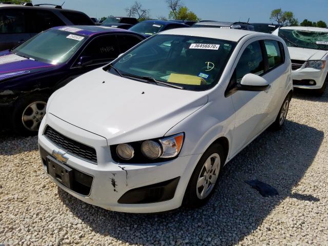 1G1JA6SH8G4154975 - 2016 CHEVROLET SONIC LS  照片 2