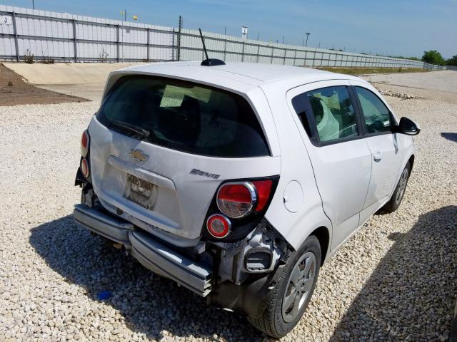 1G1JA6SH8G4154975 - 2016 CHEVROLET SONIC LS  照片 4