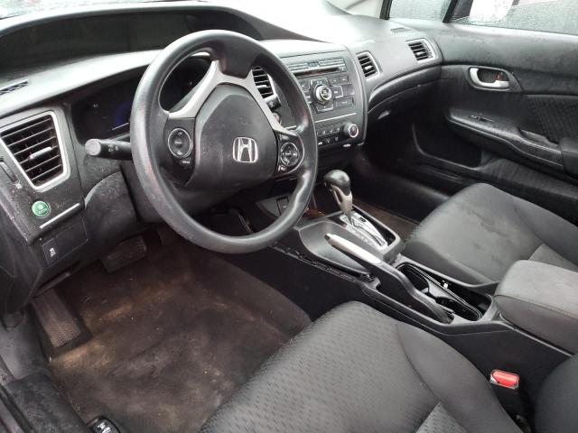 2HGFB2F53FH507709 - 2015 HONDA CIVIC LX GRAY photo 7