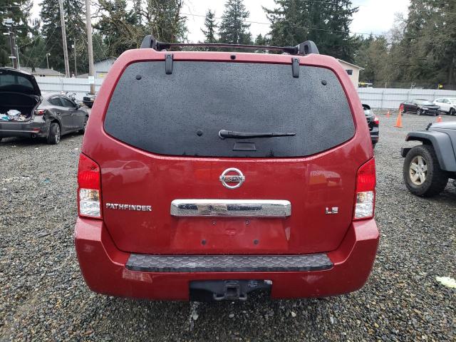5N1AR18U25C732560 - 2005 NISSAN PATHFINDER LE RED photo 6