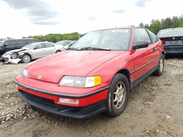 JHMED8369MS008339 - 1991 HONDA CIVIC CRX 1.5 HF  photo 2