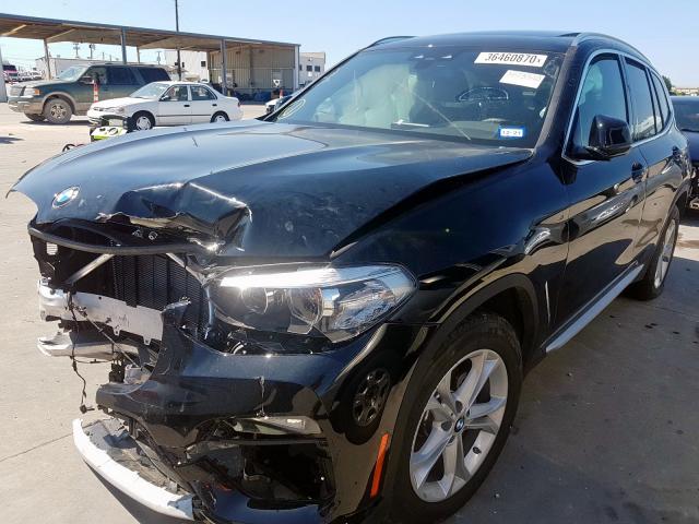 5UXTY3C0XL9B70421 - 2020 BMW X3 SDRIVE30I  photo 2