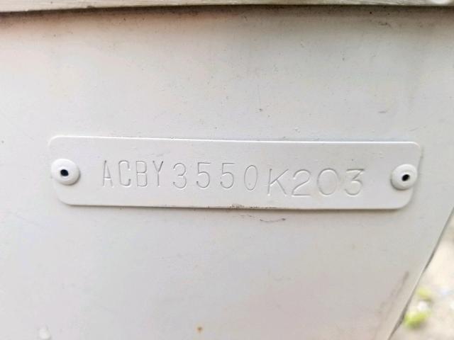 ACBY3550K203 - 2003 MERCURY V16-20
