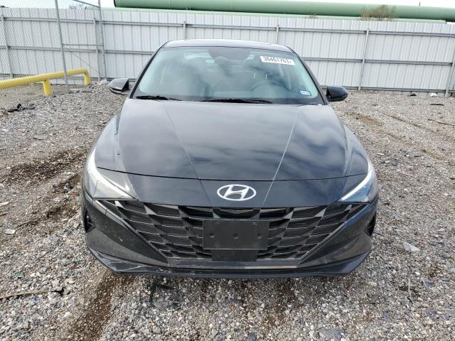 KMHLN4AJ5NU029938 - 2022 HYUNDAI ELANTRA LIMITED BLACK photo 5