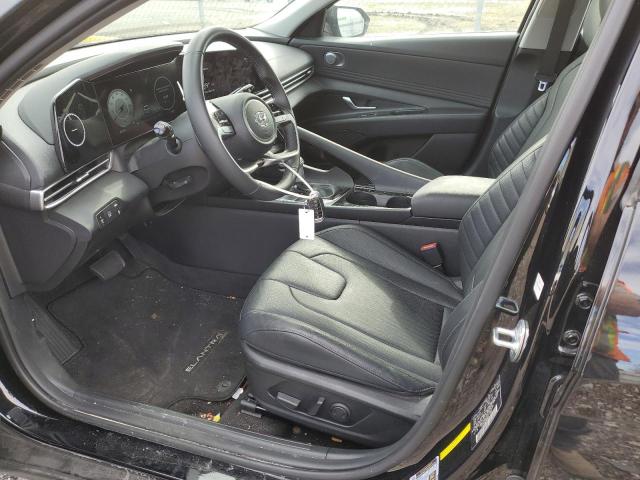 KMHLN4AJ5NU029938 - 2022 HYUNDAI ELANTRA LIMITED BLACK photo 7