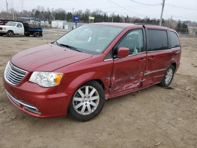 2C4RC1BG4ER396073 - 2014 CHRYSLER TOWN & COU TOURING წითელი ფოტო 1