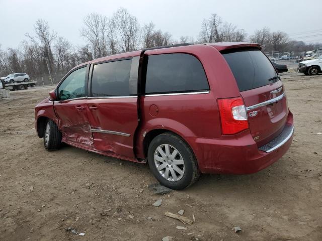 2C4RC1BG4ER396073 - 2014 CHRYSLER TOWN & COU TOURING RED photo 2