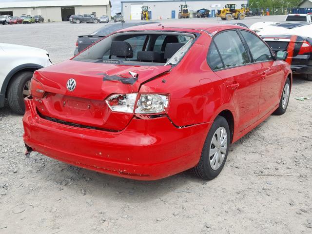 3VW1K7AJ4EM410204 - 2014 VOLKSWAGEN JETTA BASE  照片 4