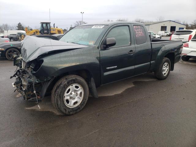 5TFTX4CN3BX004223 - 2011 TOYOTA TACOMA ACCESS CAB GREEN photo 1