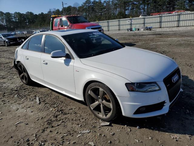 WAUKFAFL7CN015260 - 2012 AUDI A4 PRESTIGE WHITE photo 4