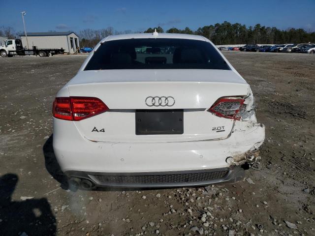 WAUKFAFL7CN015260 - 2012 AUDI A4 PRESTIGE WHITE photo 6