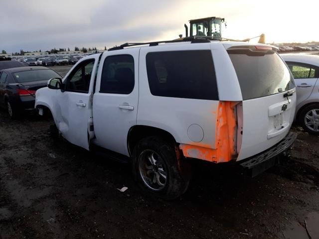 1GNSCBE00ER249509 - 2014 CHEVROLET TAHOE C1500 LT WHITE photo 2