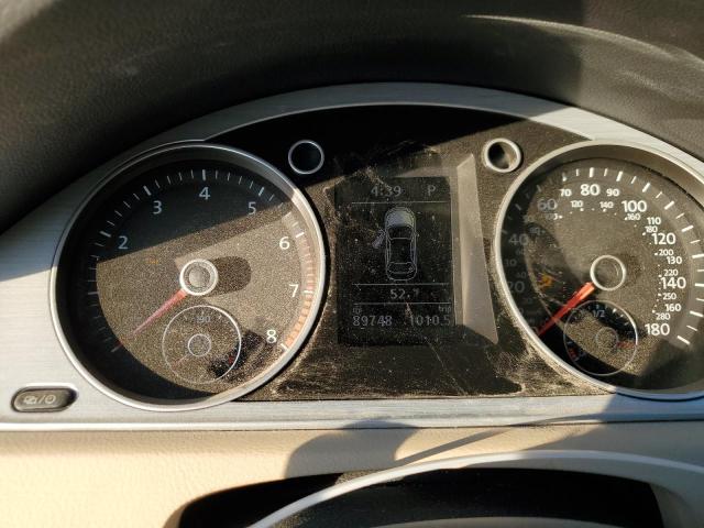 WVWBN7AN8GE502846 - 2016 VOLKSWAGEN CC BASE WHITE photo 9