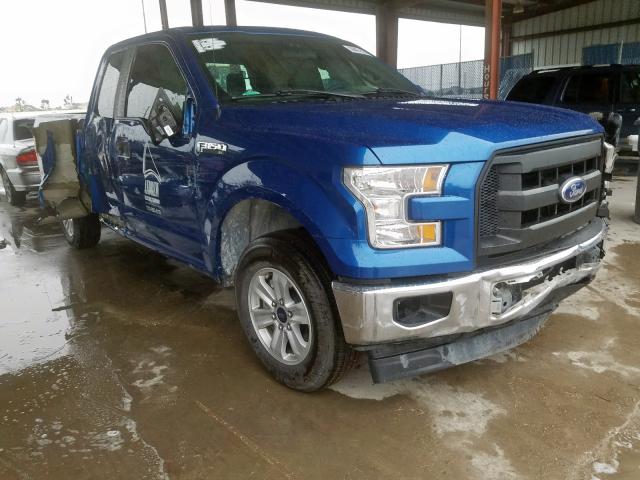 1FTEX1C89HFC56011 - 2017 FORD F150 SUPER CAB  photo 1