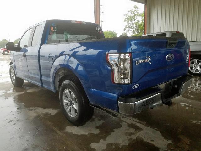 1FTEX1C89HFC56011 - 2017 FORD F150 SUPER CAB  photo 3