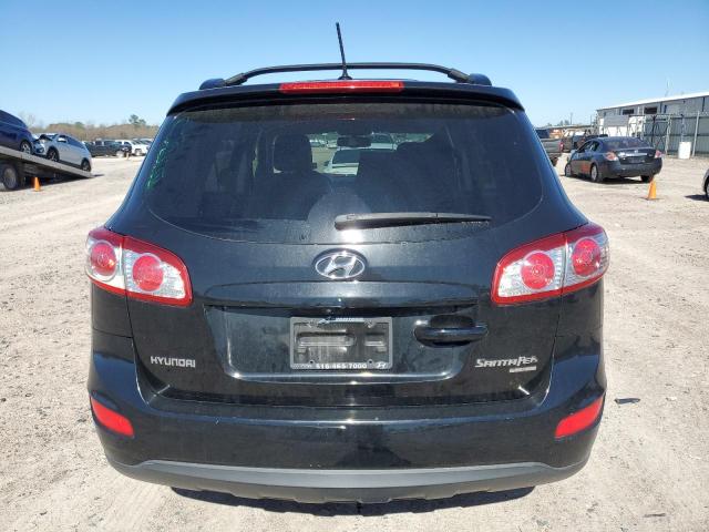 5XYZHDAG2BG066422 - 2011 HYUNDAI SANTA FE SE BLACK photo 6