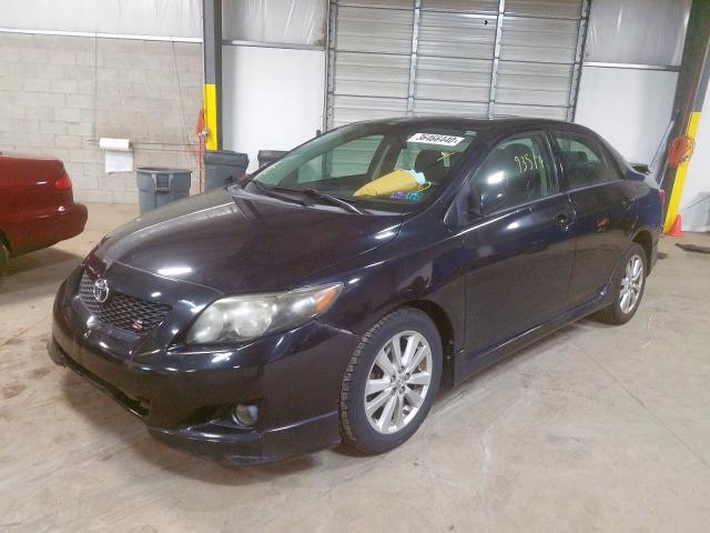 2T1BU40E49C162474 - 2009 TOYOTA COROLLA BASE  photo 2