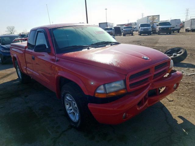 1B7GL32Z62S658514 - 2002 DODGE DAKOTA SPORT  photo 1